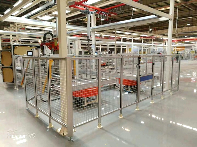 工业铝型材安全防护围栏在医院可以使用吗？
